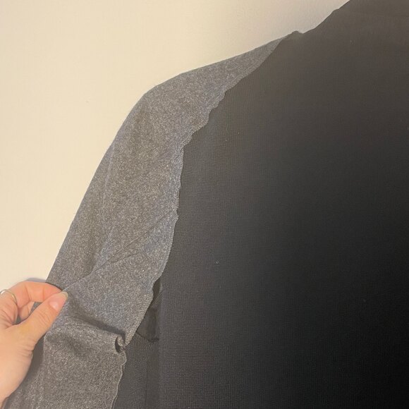 Comme Des Garcons Paneled Two Layer Cardigan Jacket Gray Size Medium - Picture 3 of 7